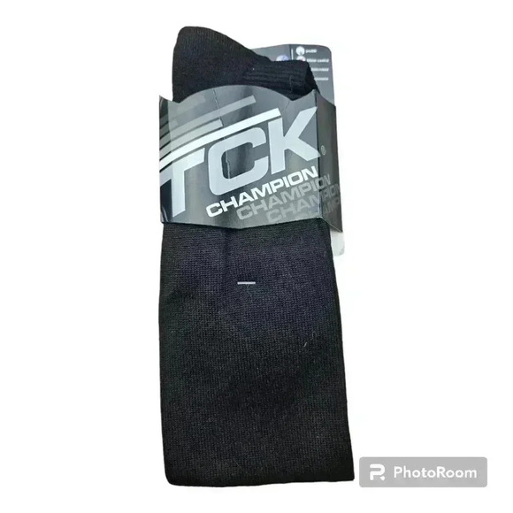 TCK Softball Baseball Foorball Socks Champion Over the Calf Black # PCM13… - Picture 2 of 8